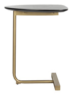 AVERO™ Kaiya Contemporary Glam C-Table, Black/Gold, Black/Gold - AVERO™