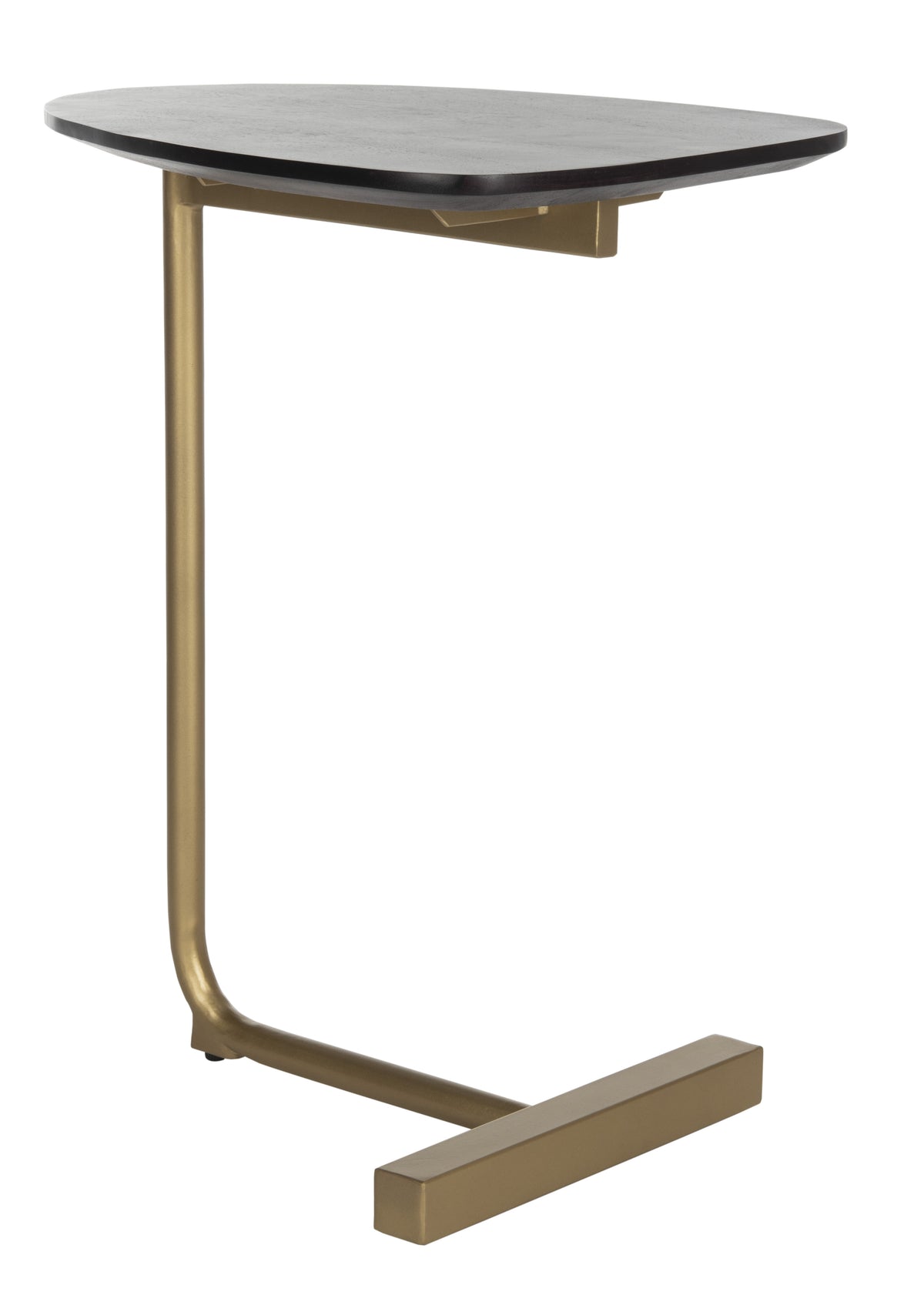 AVERO™ Kaiya Contemporary Glam C-Table, Black/Gold, Black/Gold - AVERO™
