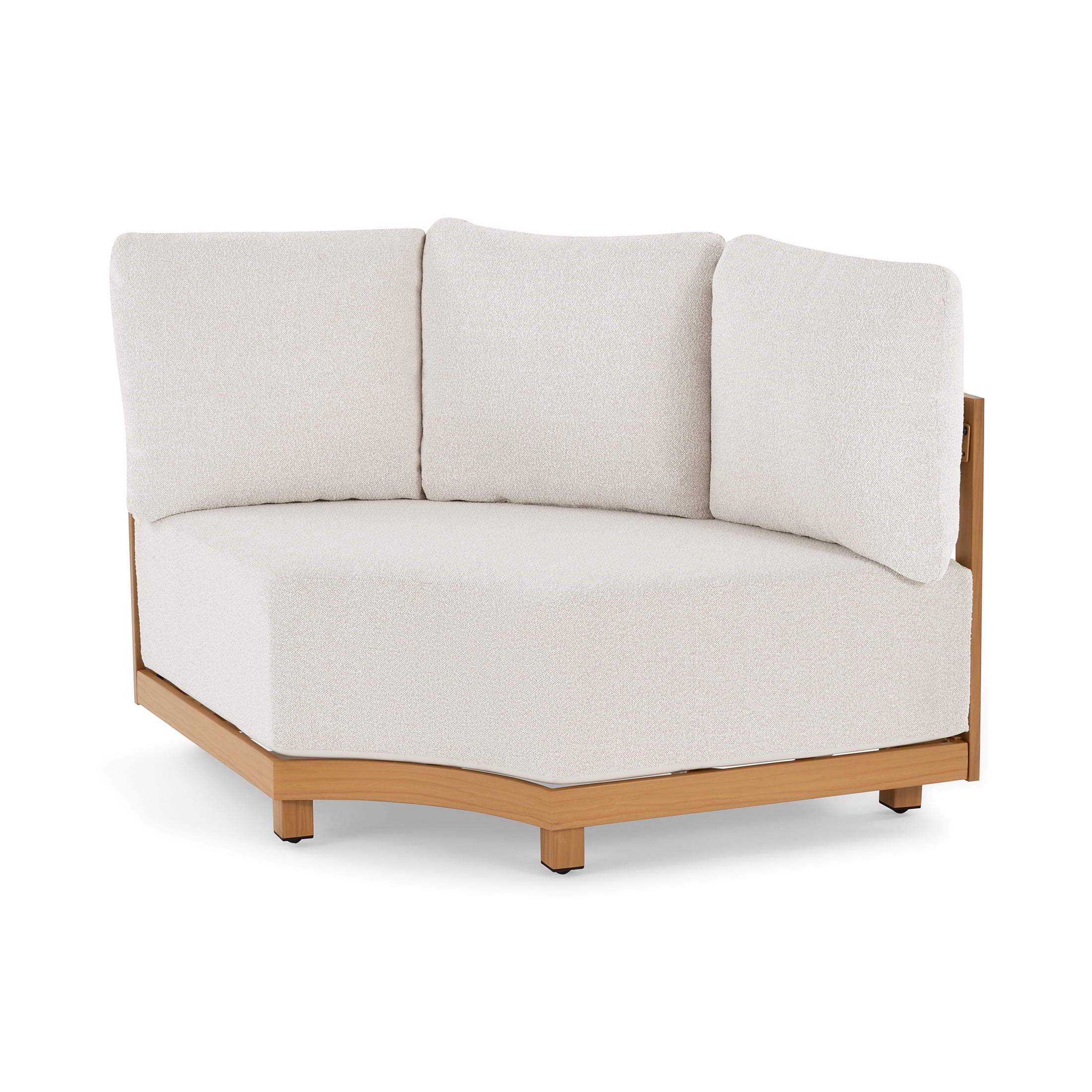 AVERO™ Juliet Outdoor Corner Chair with Patio Cover, Beige - AVERO™