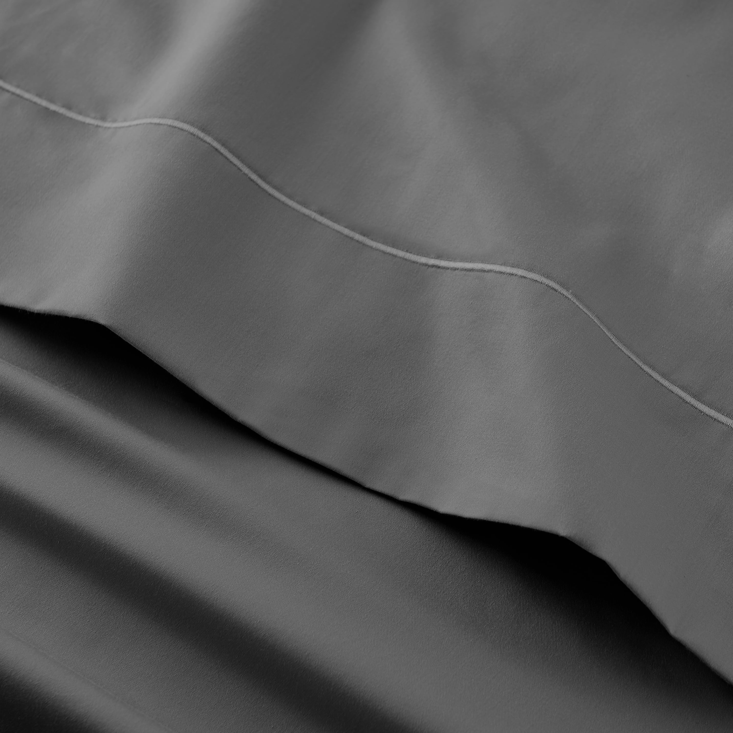 AVERO™ 4-Piece 400 Thread Count Cotton Sateen Performance Bed Sheet Set, Grey, Queen - AVERO™