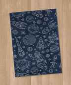 AVERO™ Navy Space Indoor Kids Rug, 4' x 5'5" - AVERO™