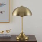 AVERO™ Modern Dome 18 in Touch On/Off Table Lamp, Brass - AVERO™
