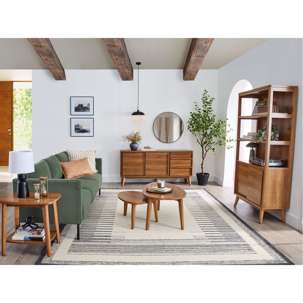 AVERO™ Greyson Bookcase, Acorn Finish - AVERO™
