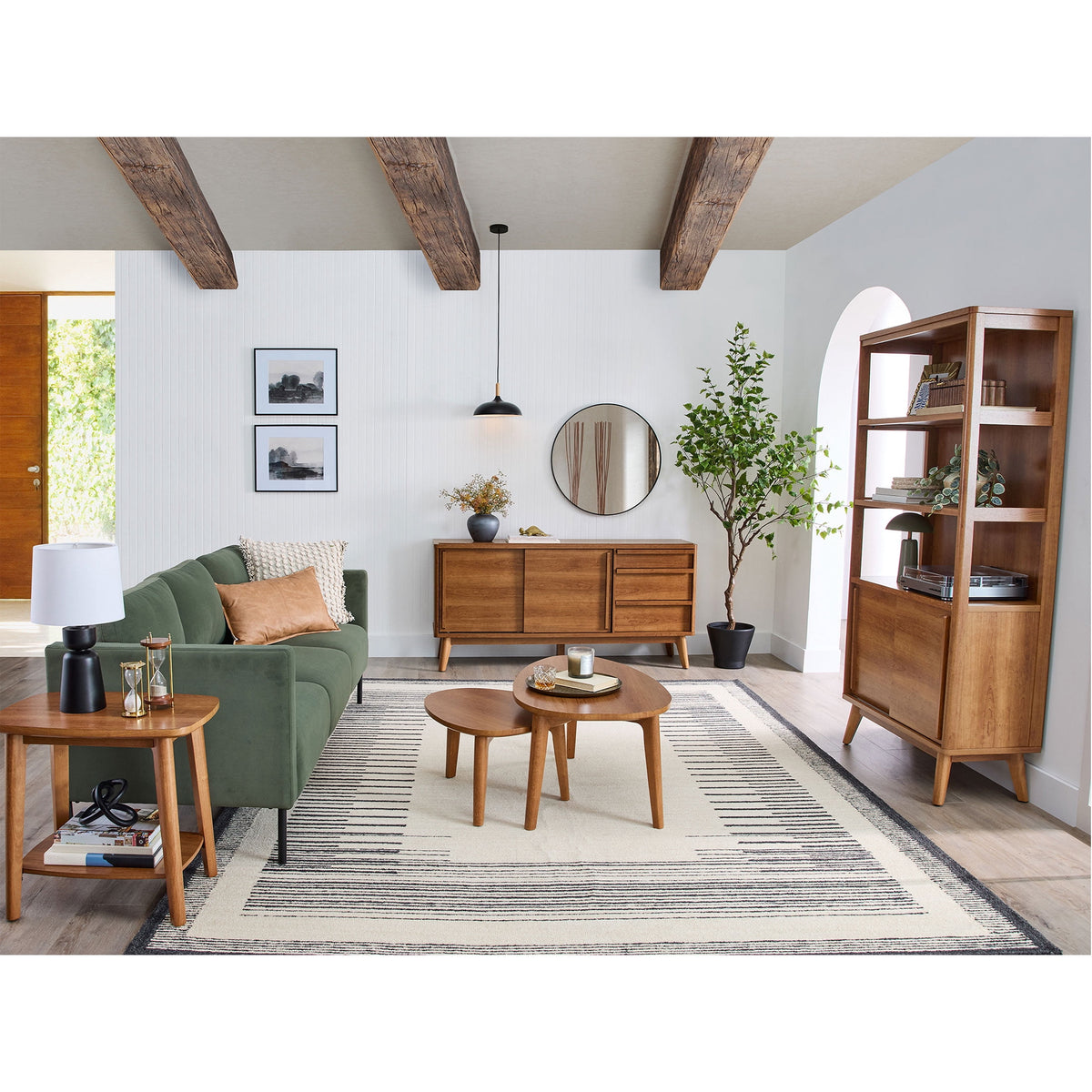 AVERO™ Greyson Bookcase, Acorn Finish - AVERO™
