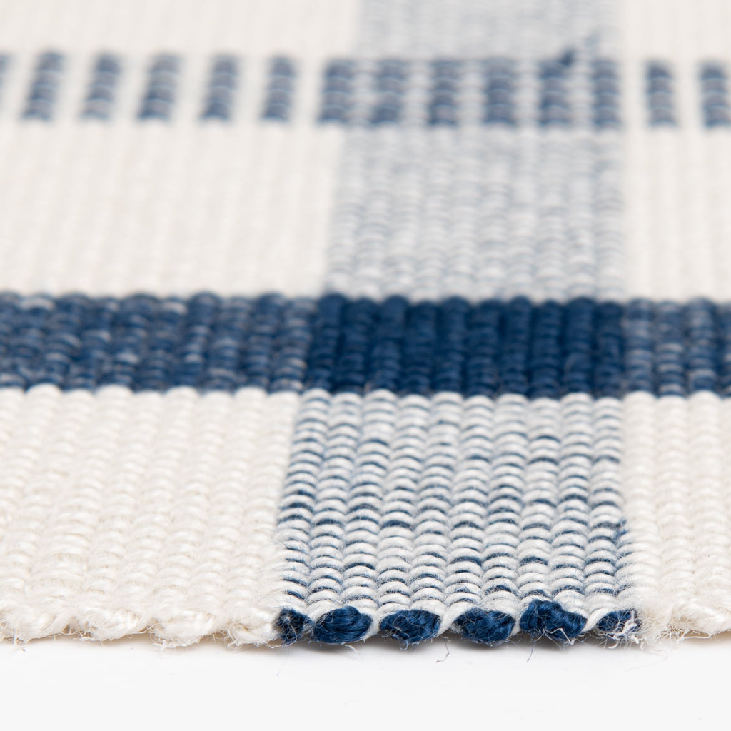 AVERO™ (3 Pack) Blue Plaid Outdoor Layering Rug 24 in x 36 in - AVERO™