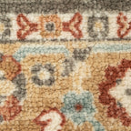 AVERO™ (2 pack) Persian Border Medallion Loop Print Rust Brown Indoor Runner Rug, 1'8"x5' - AVERO™