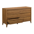 AVERO™ Greyson 6-Drawer Double Dresser, Acorn Finish - AVERO™