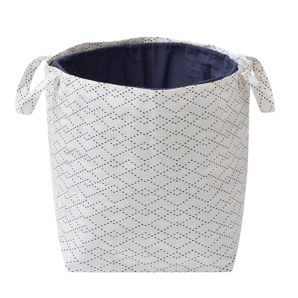 AVERO™ (2 Pack) Better Homes Gardens Whiteblack Lattice Laundry Tote 16 in x 20 in - AVERO™