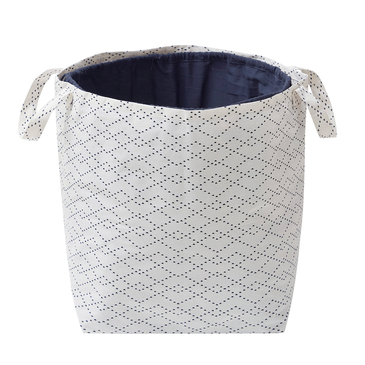 AVERO™ (2 Pack) Better Homes Gardens Whiteblack Lattice Laundry Tote 16 in x 20 in - AVERO™