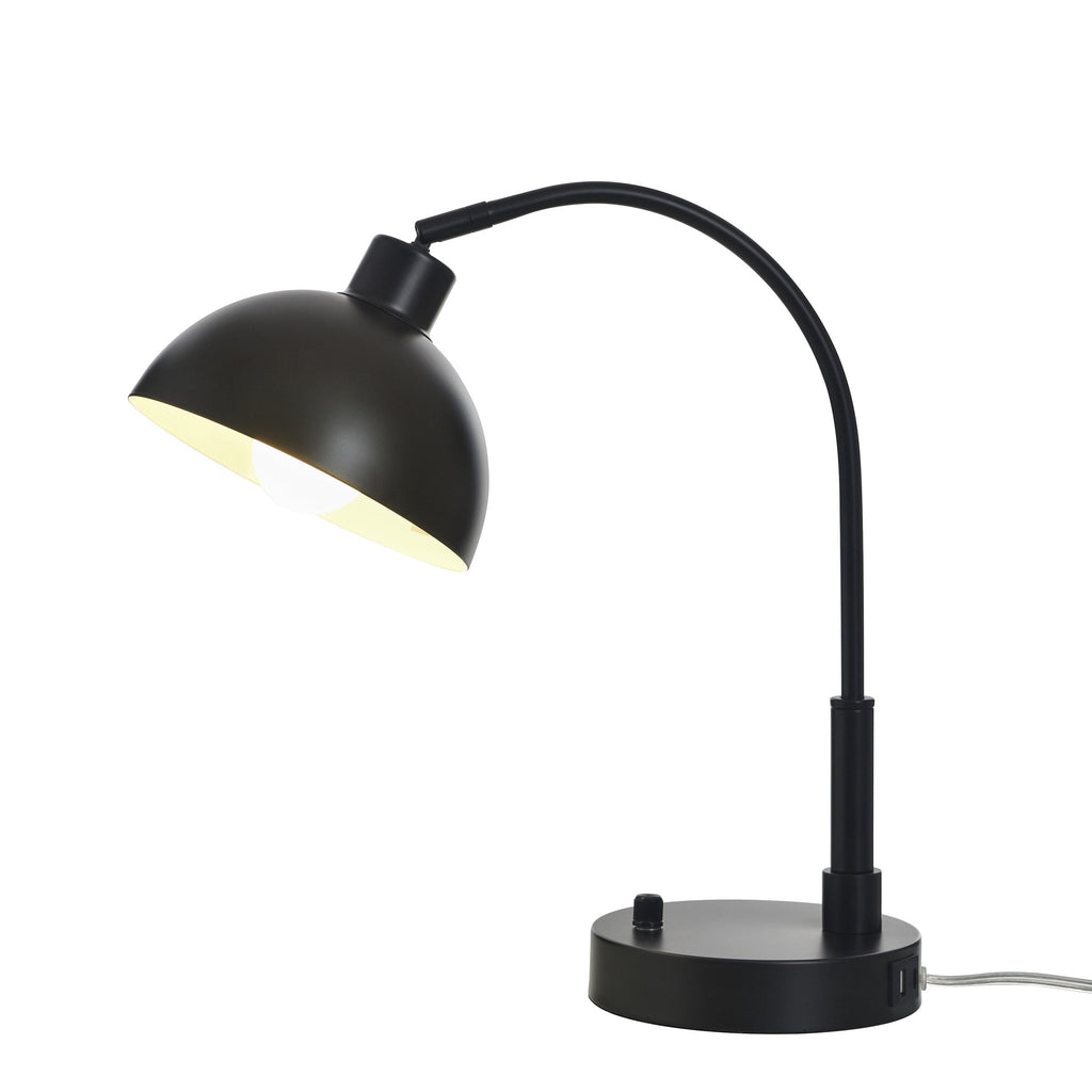 AVERO™ Black Finish Arch Dome Table Lamp - AVERO™