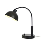 AVERO™ Black Finish Arch Dome Table Lamp - AVERO™