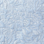 AVERO™ Floral Matelass Quilt, King, Blue Bedding - AVERO™