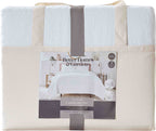 AVERO™ 3-Piece White Paisley Matelasse Comforter Set, Full/Queen - All-Season Bedding - AVERO™