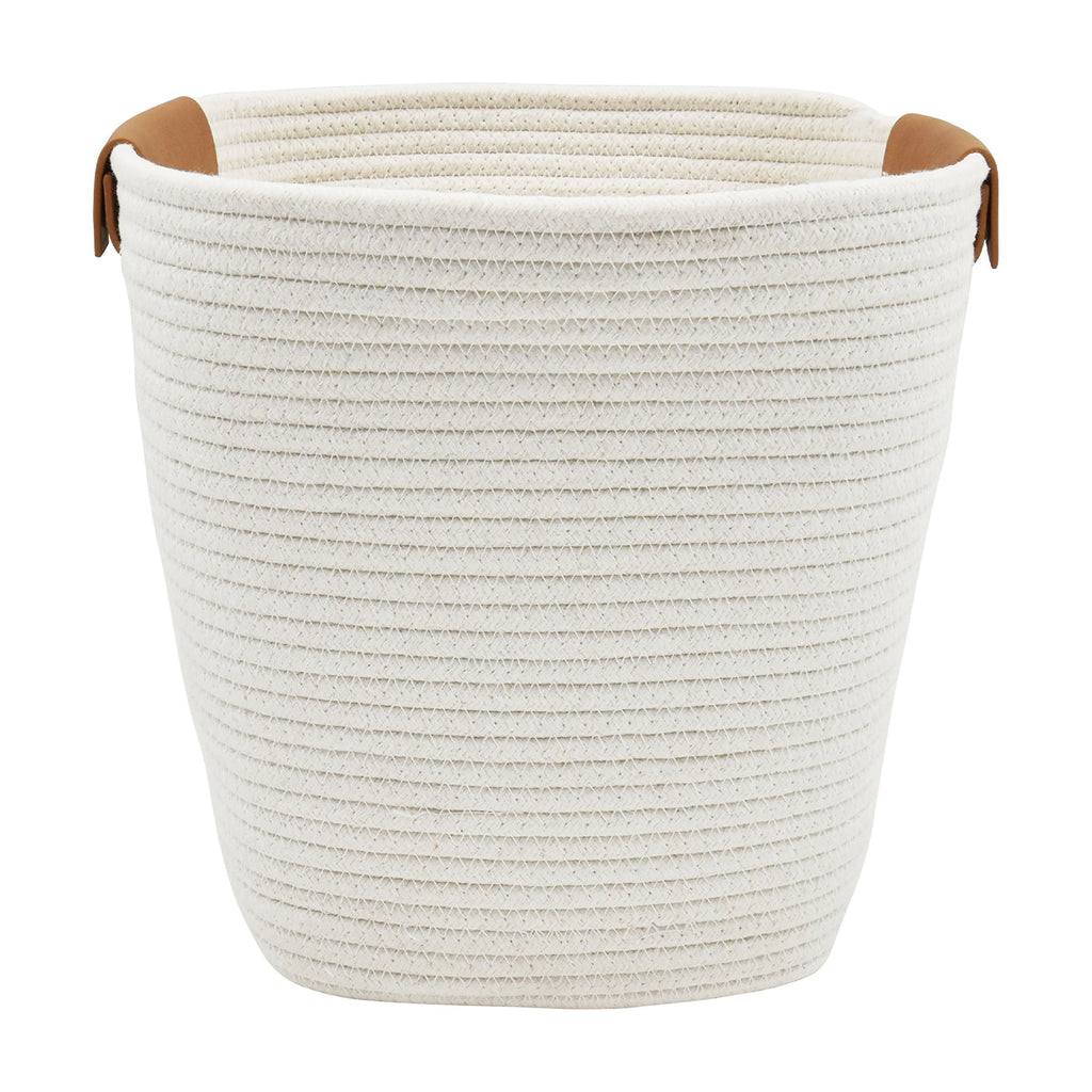 AVERO™ Large Cotton Rope Basket, White, 2 Pieces - AVERO™