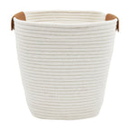 AVERO™ Large Cotton Rope Basket, White, 2 Pieces - AVERO™