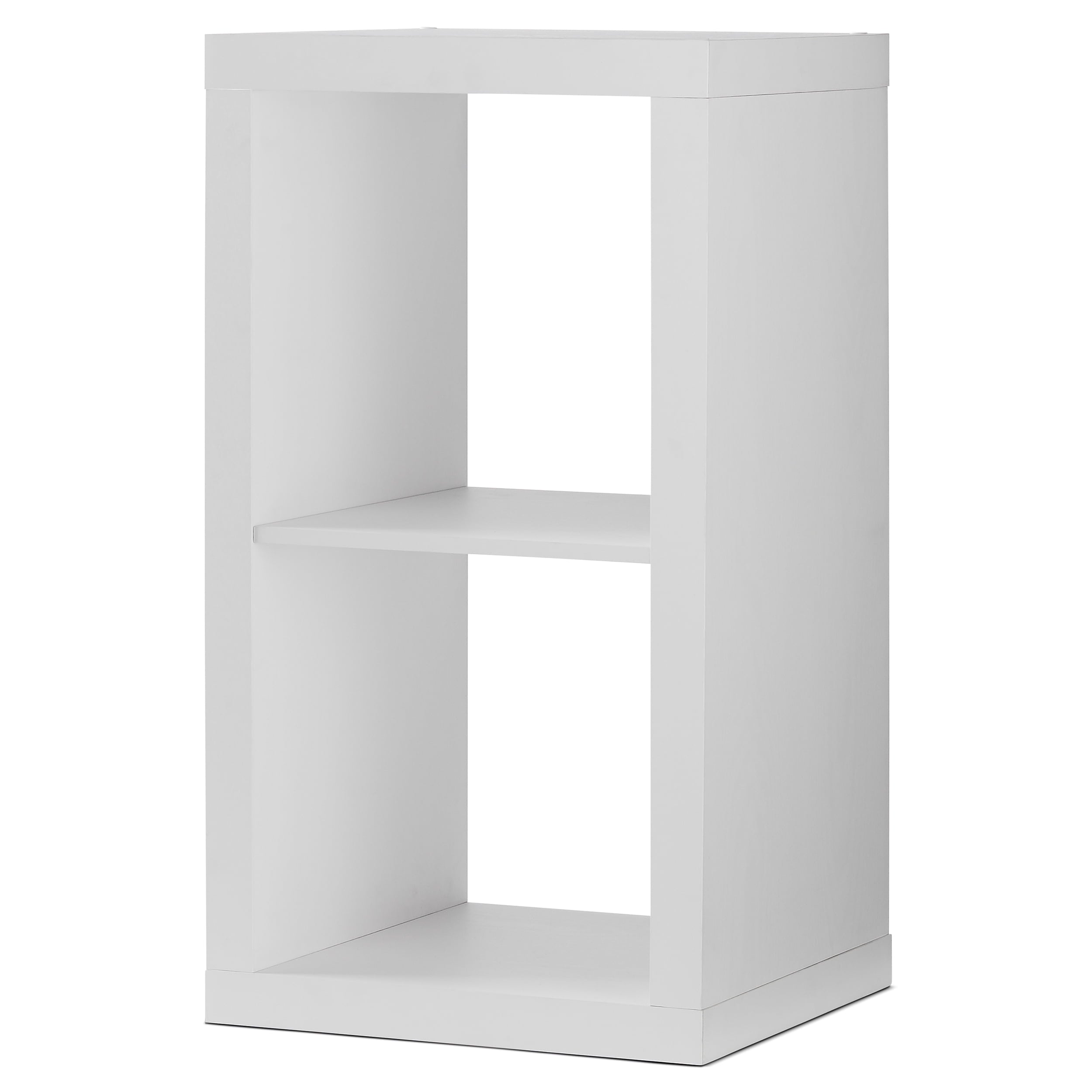AVERO™ 2 Cube Storage Organizer, Textured White - AVERO™
