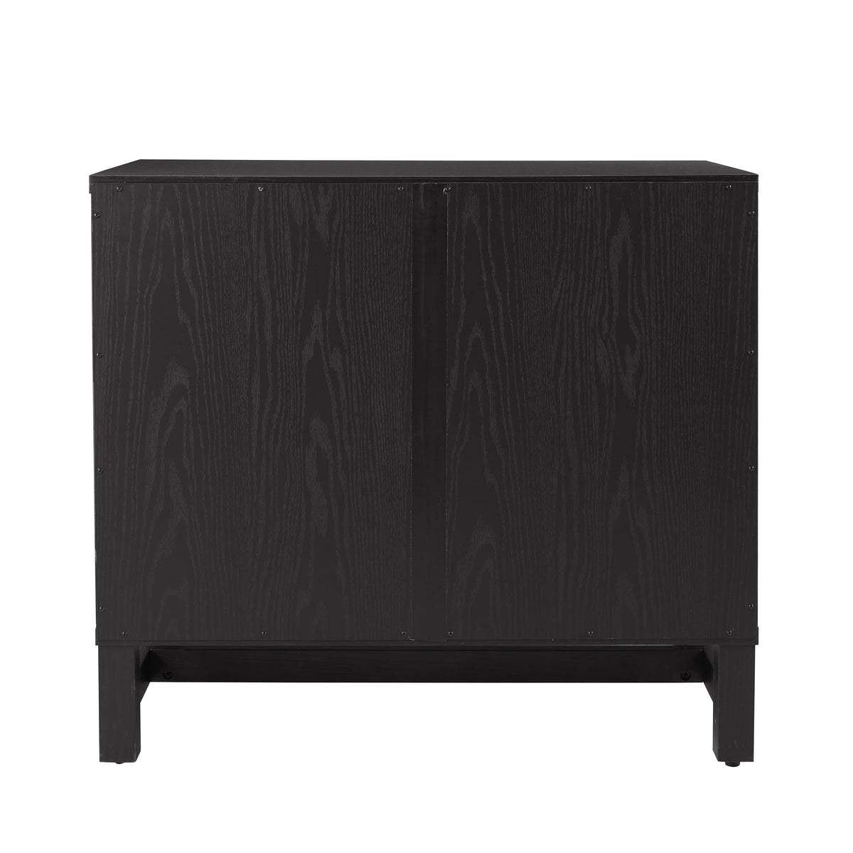 AVERO™ Juliet Arch Door Kitchen Console, Black Finish - AVERO™