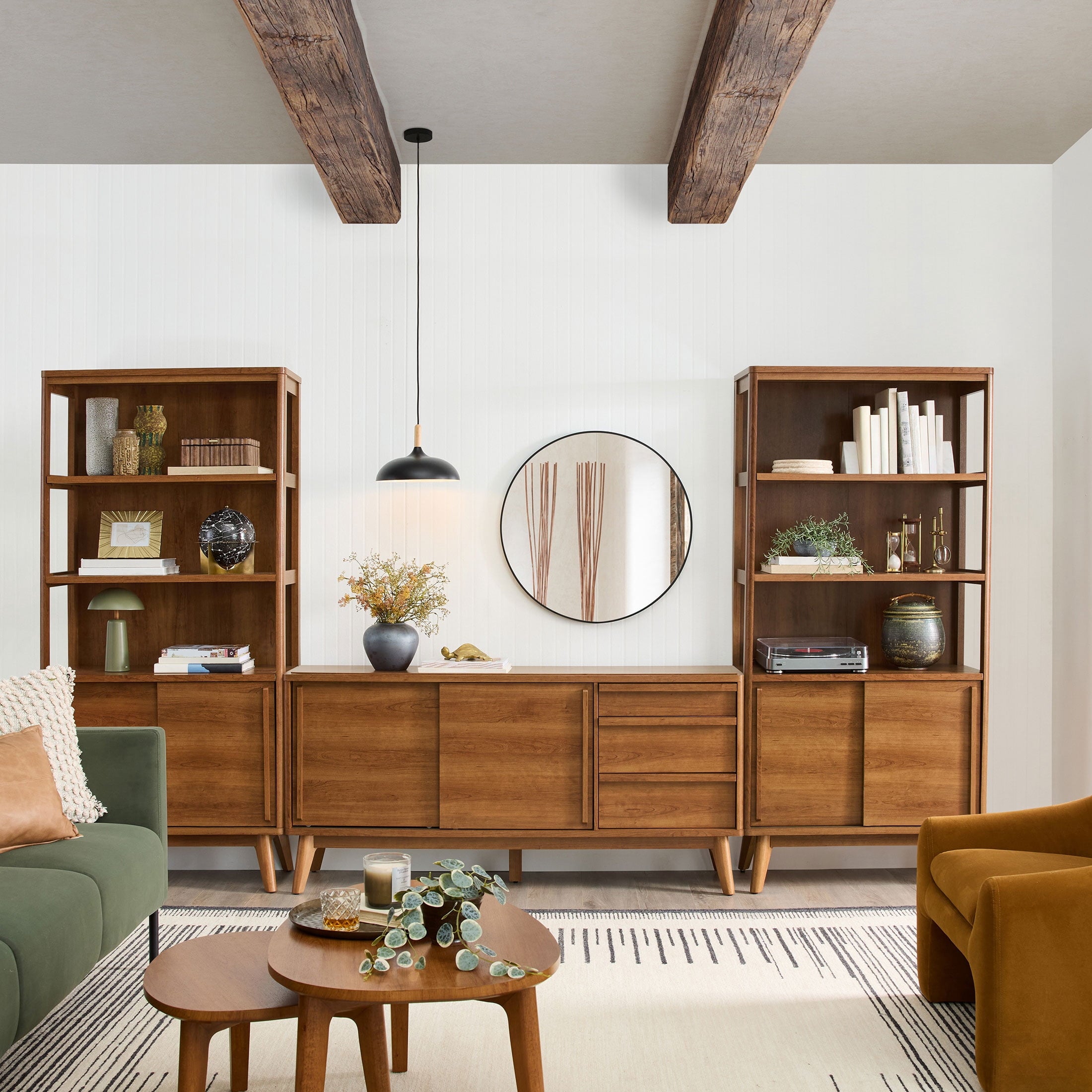AVERO™ Greyson Bookcase, Acorn Finish - AVERO™