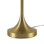 AVERO™ Modern Dome 18 in Touch On/Off Table Lamp, Brass - AVERO™