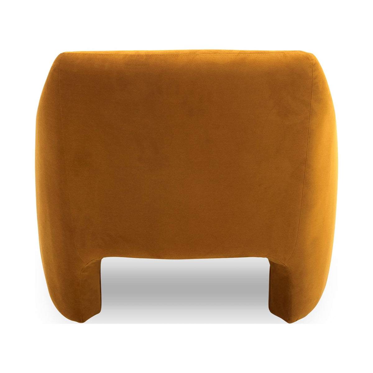 AVERO™ Emerson Curvy Accent Chair, Ochre Velvet - AVERO™