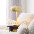 AVERO™ Modern Dome 18 in Touch On/Off Table Lamp, Brass - AVERO™