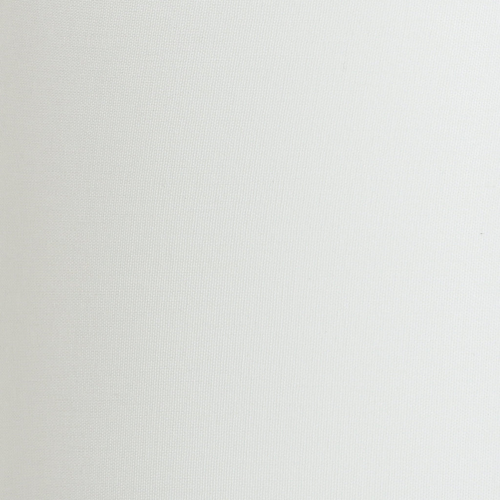 AVERO™ Glass End Table Floor Lamp with White Shade, Matte Black, 17"L x 17"W x 54"H - AVERO™