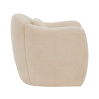 AVERO™ Beautiful Barrymore Accent Chair , Cream Shearling - AVERO™