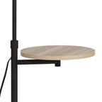 AVERO™ 65" Modern Adjustable Head Matte Black Floor Lamp with Black Conical - AVERO™