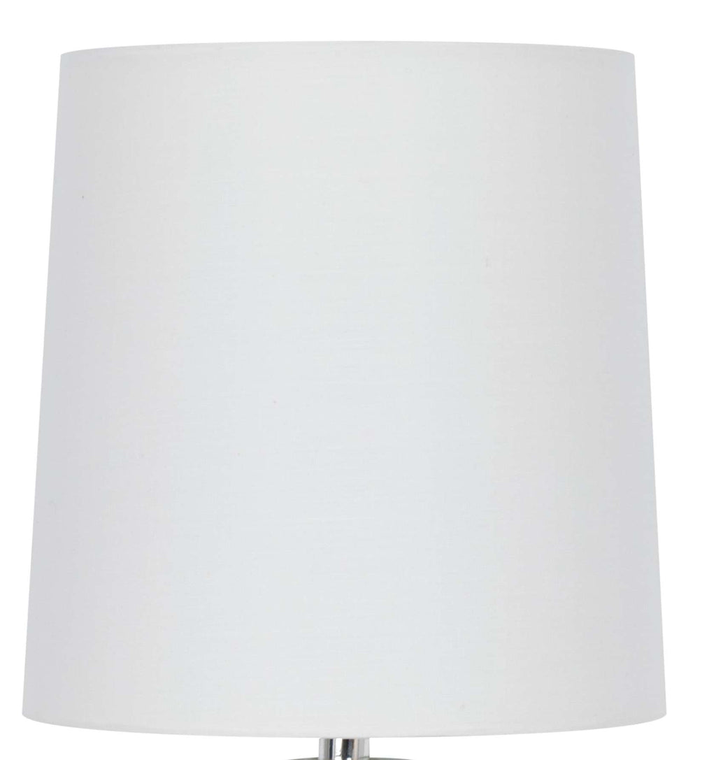 AVERO™ 4 Pack Mini Clear Glass Table Lamp with White Shade 12.75 in - AVERO™