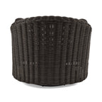 AVERO™ Bellamy Outdoor Motion Chair, Dark Brown Wicker with Cream Cushion - AVERO™