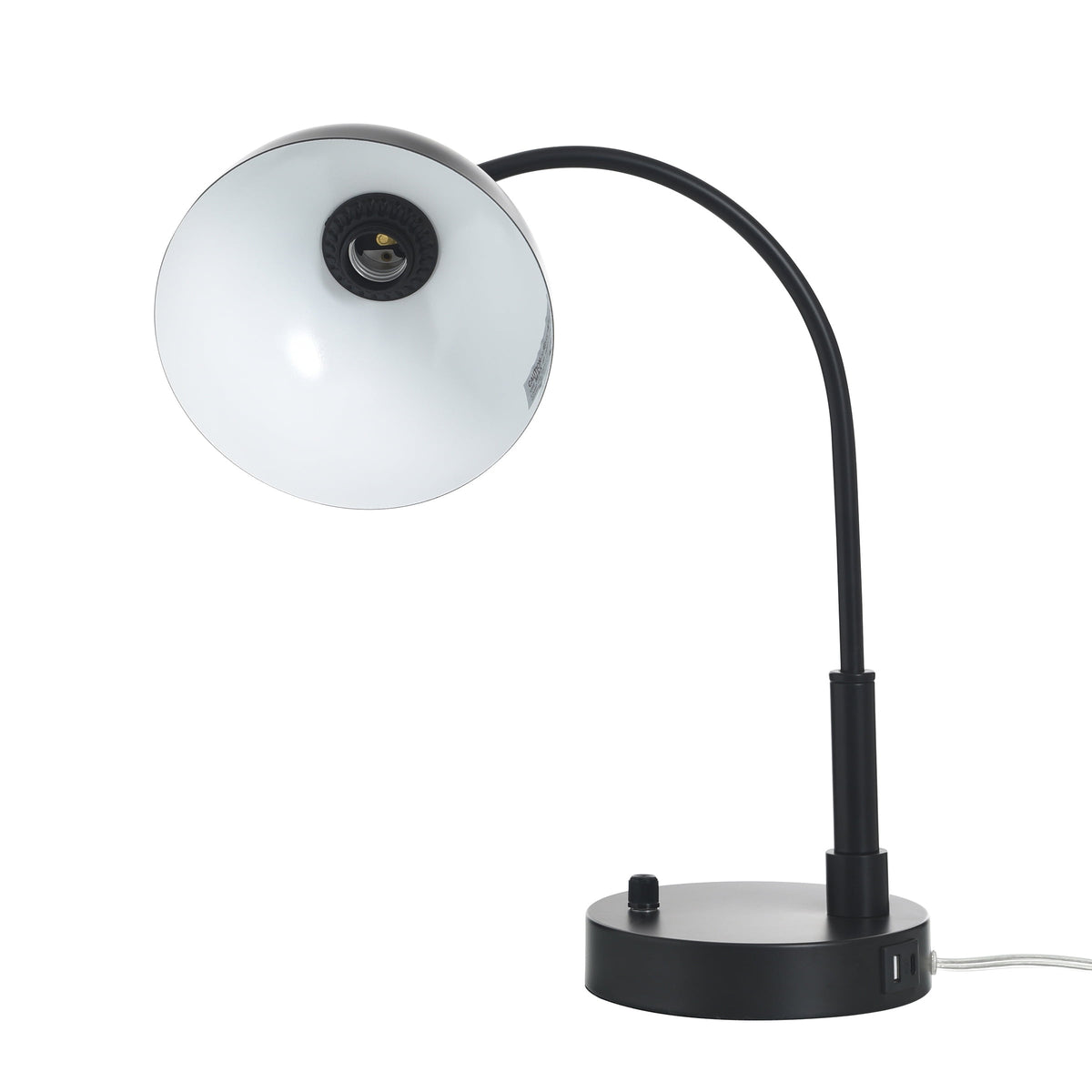 AVERO™ Black Finish Arch Dome Table Lamp - AVERO™