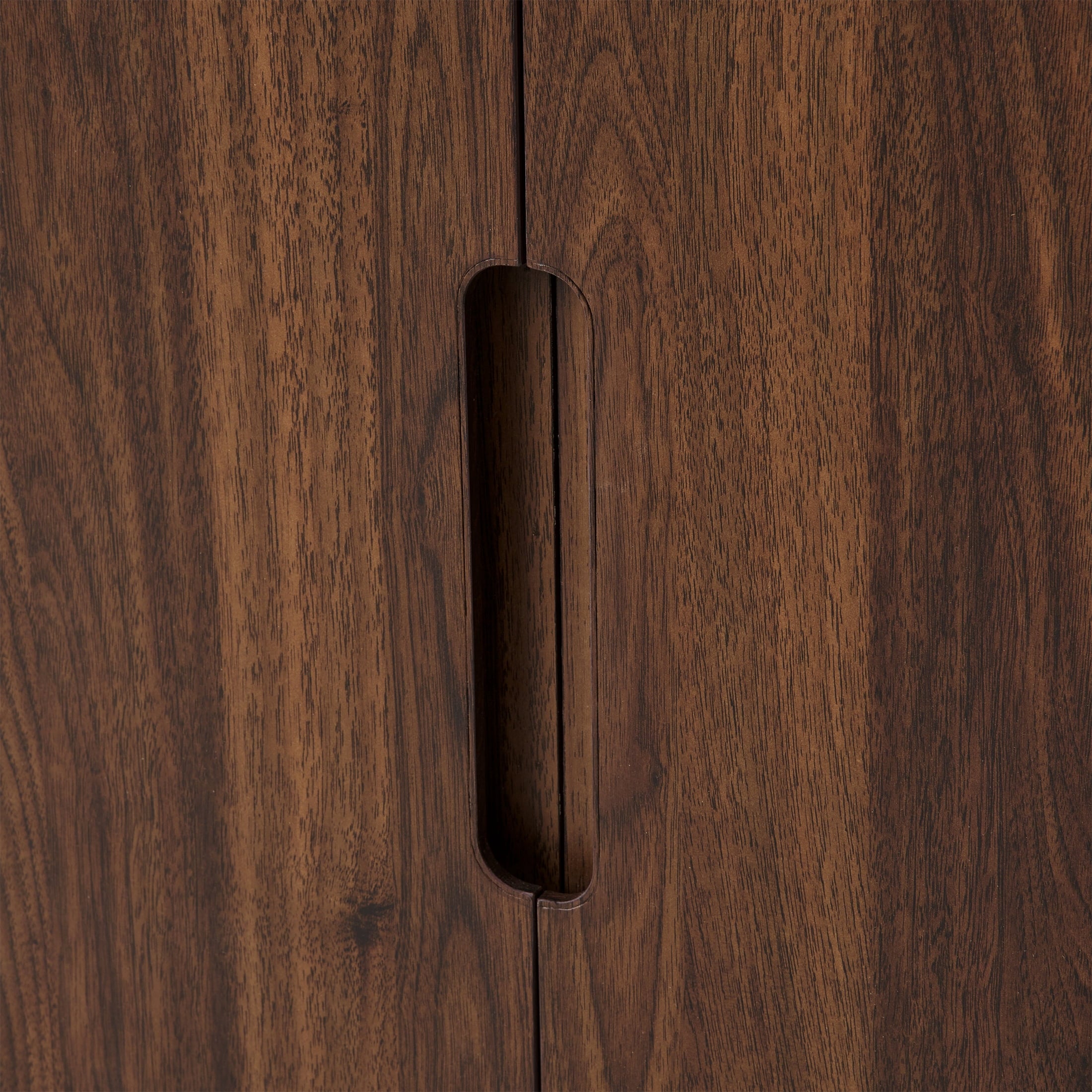 AVERO™ Adlin Bookcase with Doors, Walnut Finish - AVERO™