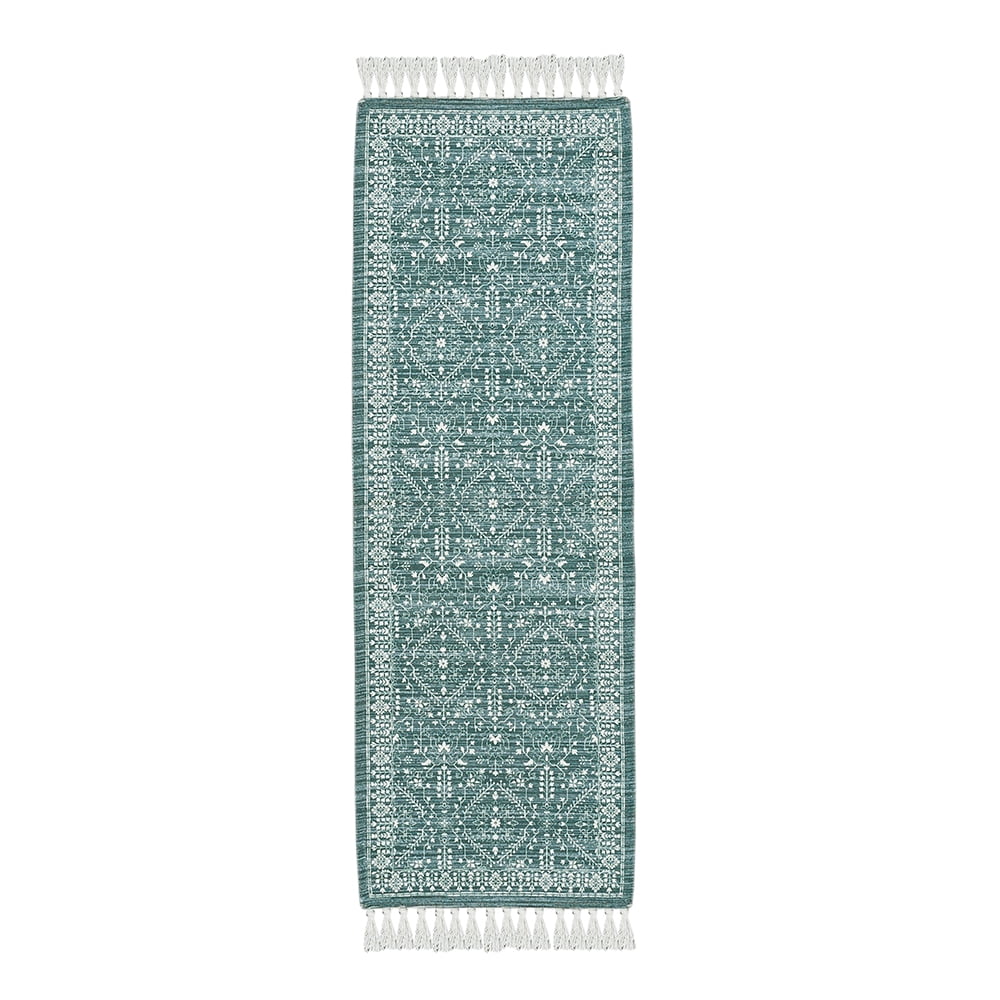 AVERO™ (4 pack) Wexford Vintage Indoor Runner Rug, Teal, 20 x 60 - AVERO™
