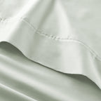 AVERO™ 4-Piece 300 Thread Count 100% Cotton Sateen Sheet Set, Soft Sea, Queen - AVERO™