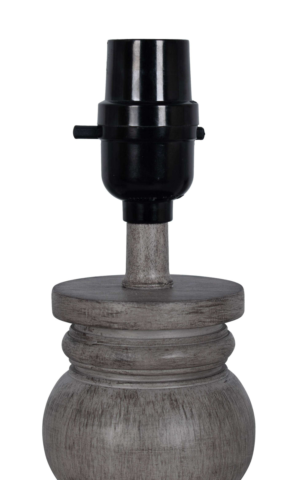 AVERO™ 4 Pack 12.75 in Mini Table Lamp Weathered Wood Finish Polyresin White Shade - AVERO™
