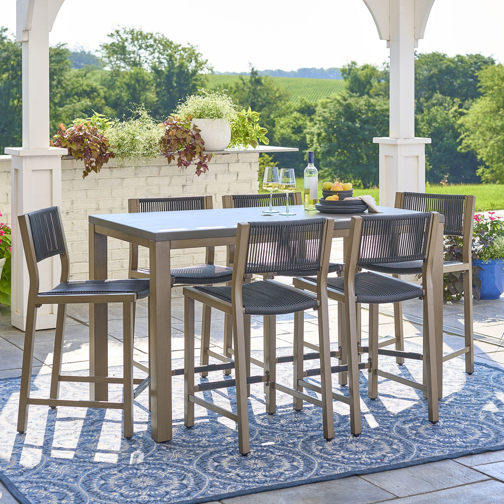 AVERO™ Tarren 5-Piece High Dining Set, Black - AVERO™