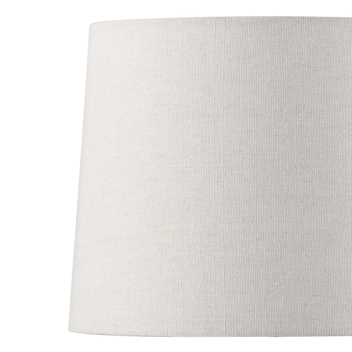 AVERO™ 18 in Clear Glass Table Lamp with Brass Metal Base and Beige Shade - AVERO™