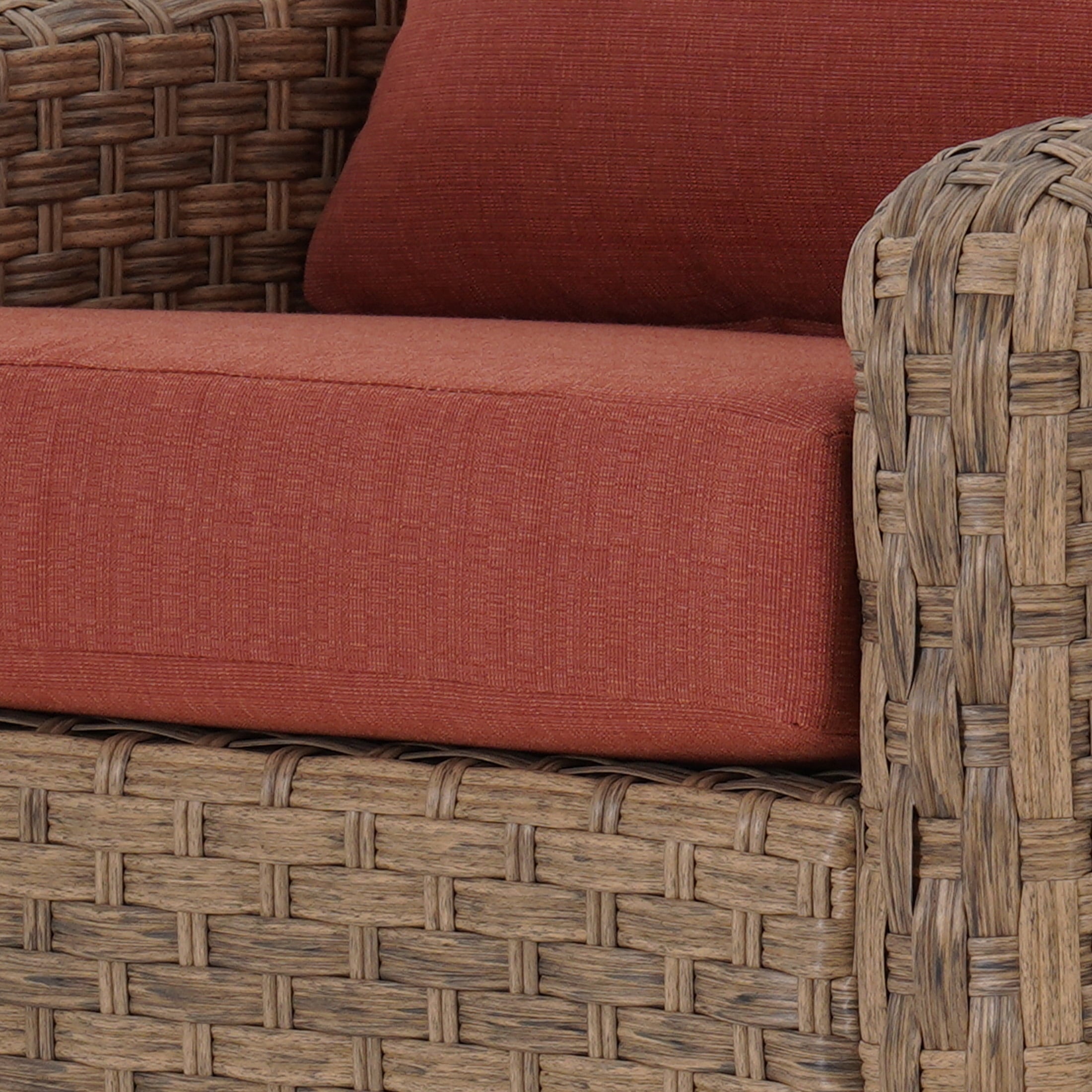 AVERO™ River Oaks Outdoor Swivel Gliders with Patio Covers, Set of 2, Red - AVERO™