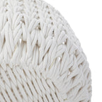 AVERO™ Extra Large White Woven Rope Decorative Storage Basket, 19 in x 15 in - AVERO™