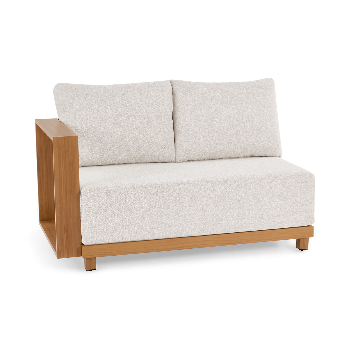 AVERO™ Juliet Beige Outdoor Loveseat Set with Patio Covers - AVERO™