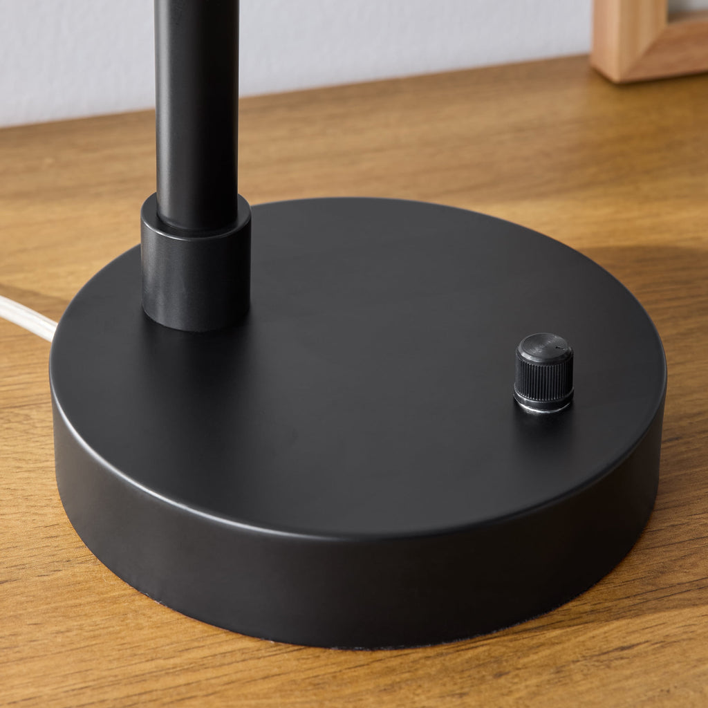 AVERO™ Black Finish Arch Dome Table Lamp - AVERO™