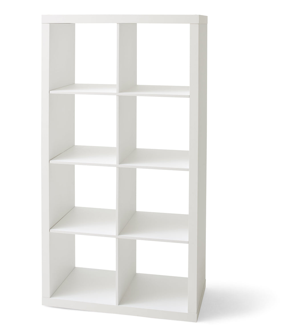 AVERO™ 8 Cube Storage Organizer, Textured White - AVERO™