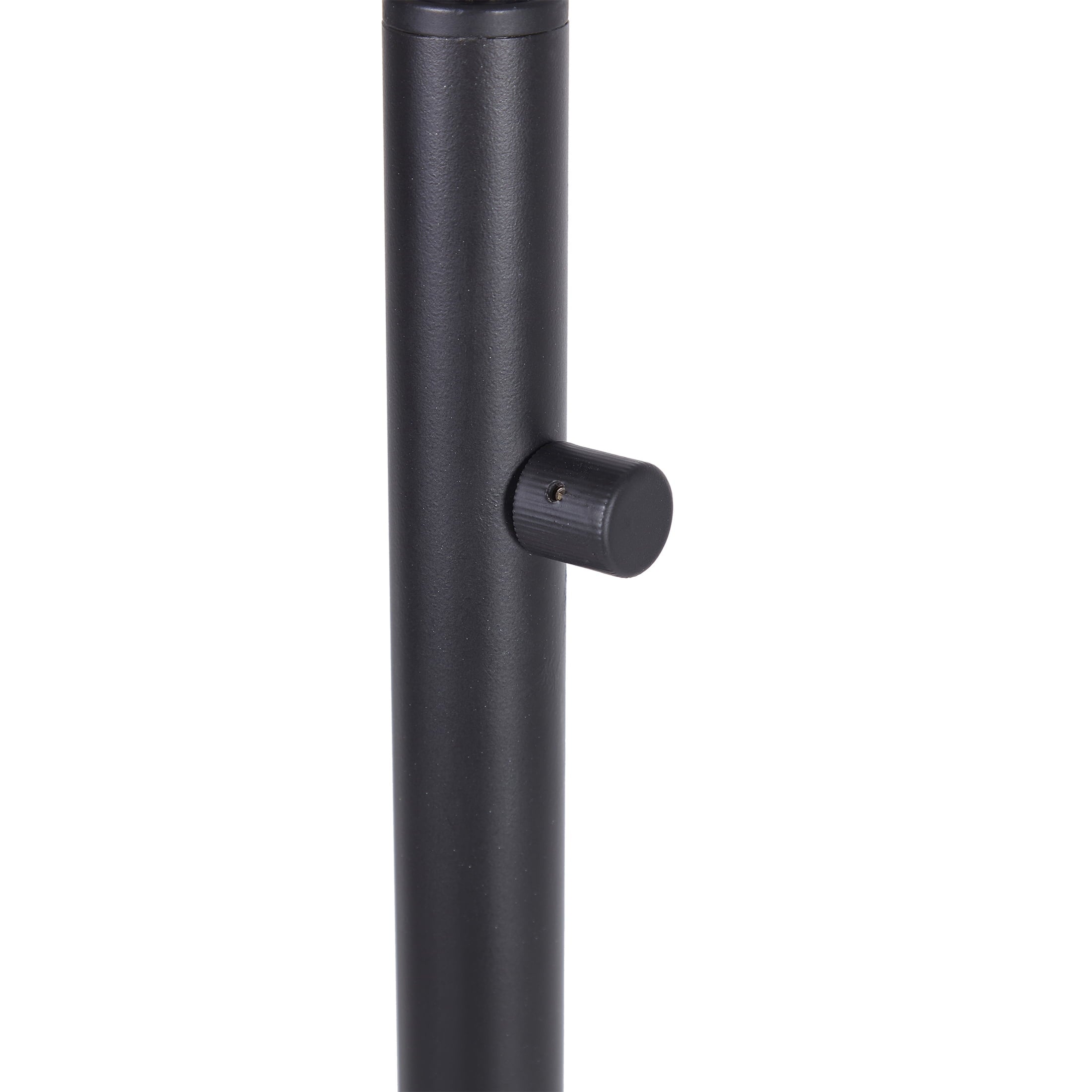AVERO™ 60 in Boho Black Angled Floor Lamp with Rattan Shade - AVERO™