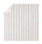 AVERO™ Ticking Stripe Cotton Quilt, Off-White, Full/Queen, All Ages - AVERO™
