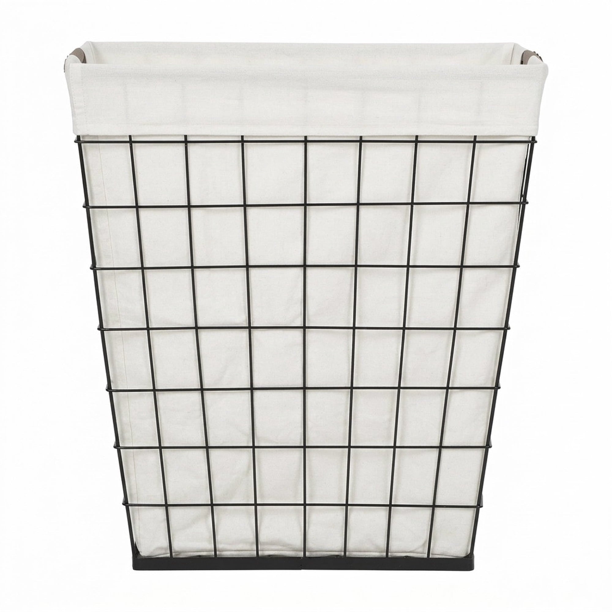 AVERO™ 75L Rectangular Steel Wire Laundry Hamper with Removable Liner, Natural, Adult - AVERO™