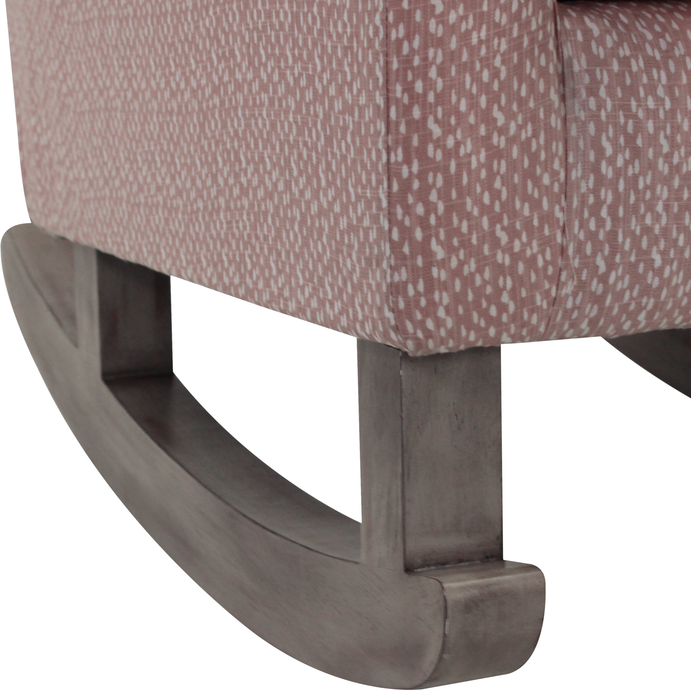 AVERO™ Darcie Rocking Chair, Blush Pink - AVERO™