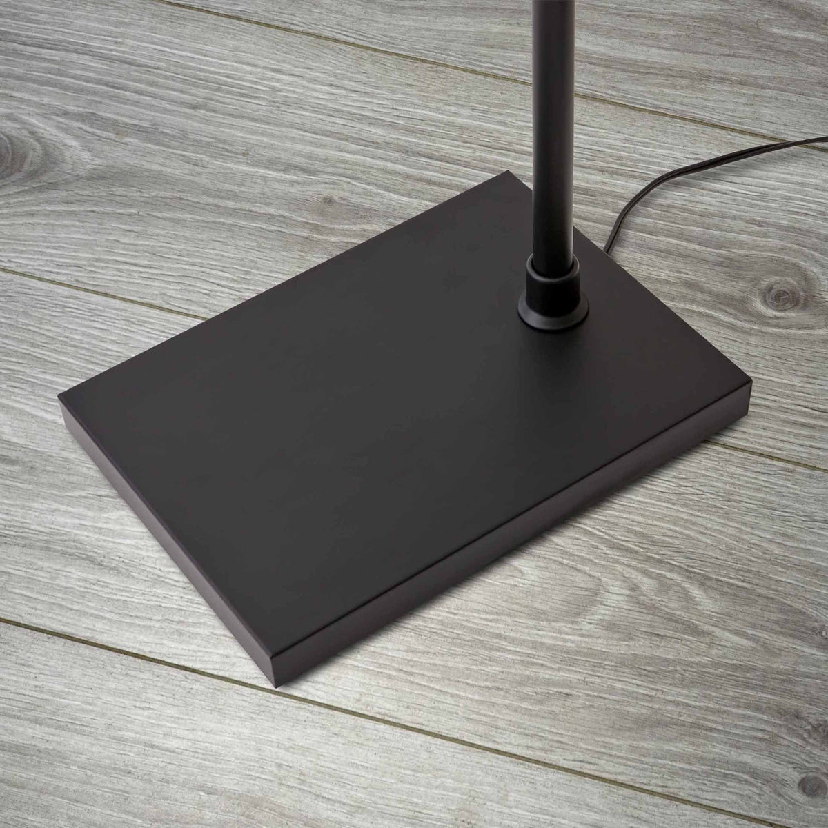 AVERO™ Michelle 71-Inch Metal Arc Floor Lamp with White Fabric Shade and 3-Way Switch - AVERO™