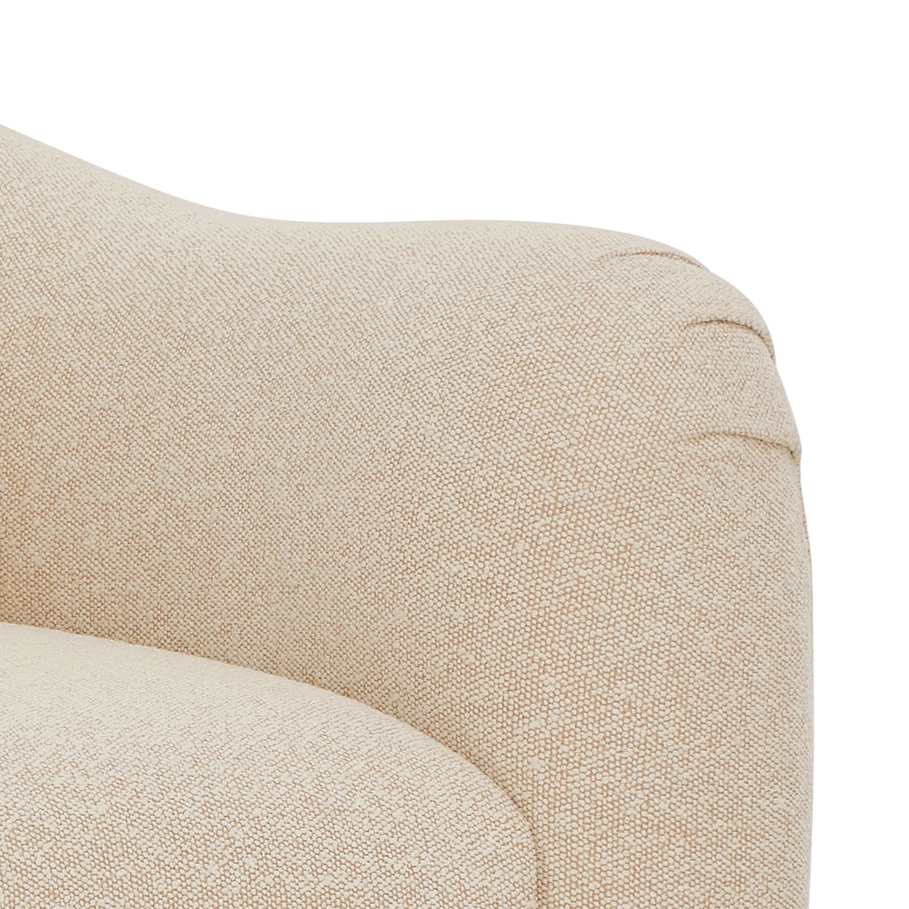 AVERO™ Beautiful Barrymore Accent Chair , Cream Shearling - AVERO™