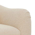 AVERO™ Beautiful Barrymore Accent Chair , Cream Shearling - AVERO™