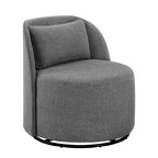 AVERO™ Juliet Modern Arch Swivel Accent Chair, Gray - AVERO™